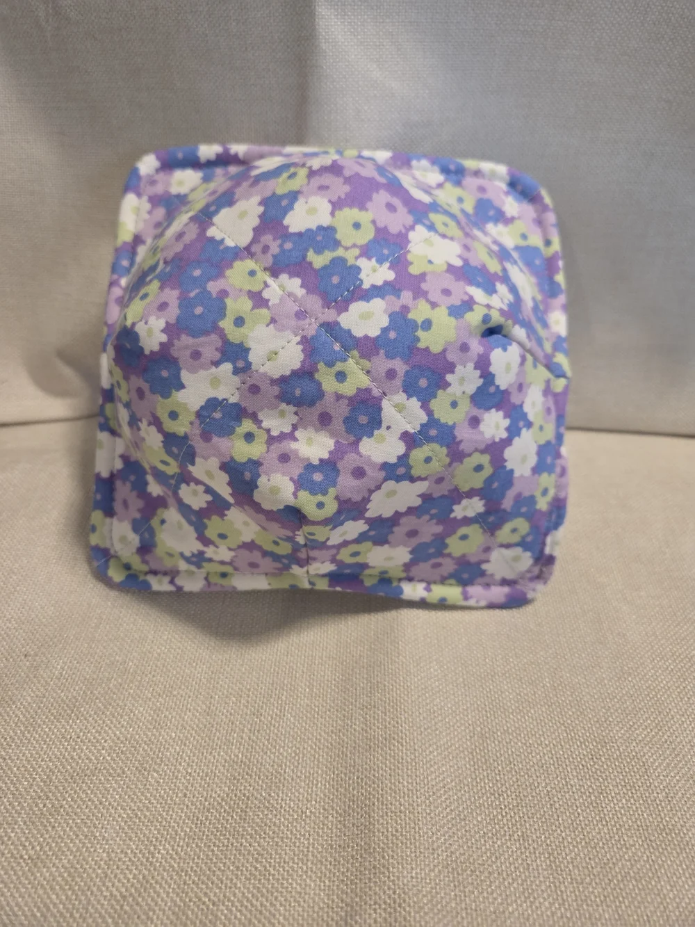 Bowl Cozies Set Of 2 Floral Purple